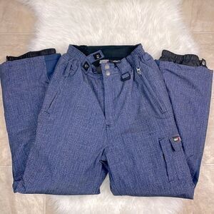 Weatherproof 32* ski pants unisex Lg 14/16 blue